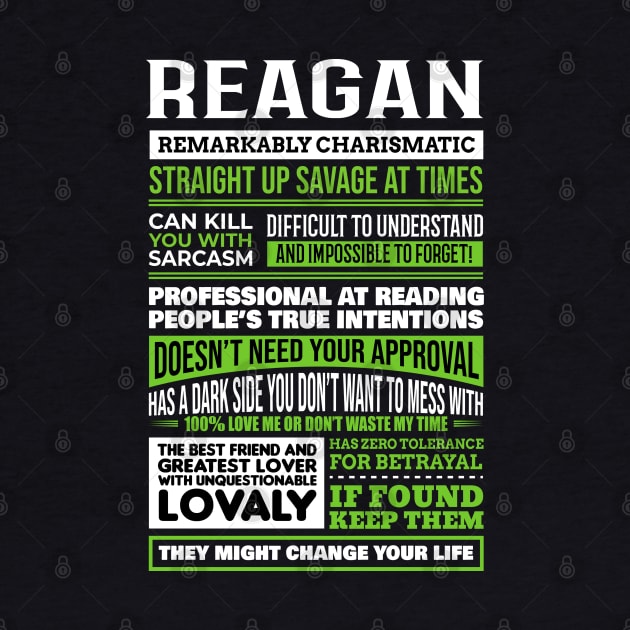 Reagan by Ban Guns Not Books- Typography fullcolor